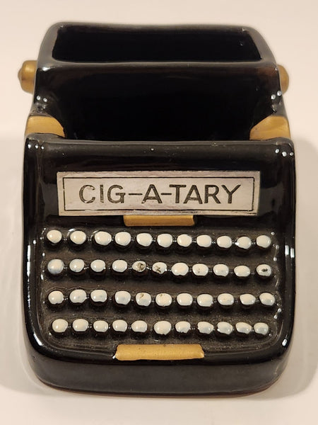 Vintage California Creations By Bradley Cig-A-Tray Typewriter Shaped Ceramic Ashtray Made in Japan