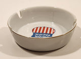 Vintage Union Pacific Railroad White Porcelain Ashtray