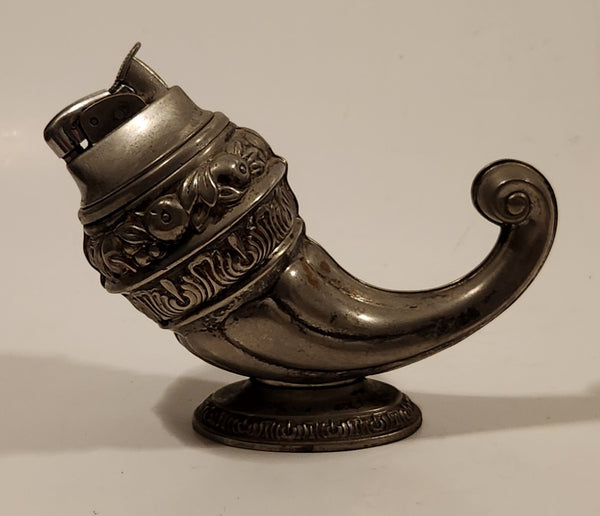 Vintage Evans Cornucopia Shaped Table Top Lighter