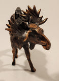 Vintage Moose Shaped Copper Table Lighter