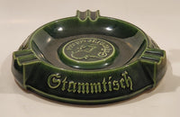 Vintage Friedrich Schwarze Seit 1664 Steinlager Swarte Brand Beer Green Ceramic Ashtray