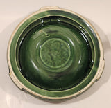 Vintage Friedrich Schwarze Seit 1664 Steinlager Swarte Brand Beer Green Ceramic Ashtray