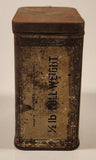 Vintage Imperial Tobacco Canada D. Ritchie & Co Old Chum Virginia Flake Cut Tobacco Tin Metal Container