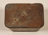 Vintage Imperial Tobacco Canada D. Ritchie & Co Old Chum Virginia Flake Cut Tobacco Tin Metal Container