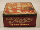 Antique Rock City Tobacco Co. Ltd. Quebec Master Mason Plug Smoking Tobacco Tin Metal Container