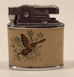 Vintage Sunflower No. 1105 Butterfly Themed Lighter Made in China