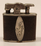 Vintage 1928 Ronson Delight Dark Brown Leather Lighter Made in Canada