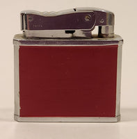 Vintage Brother-Lite Red Automatic Lighter Made in Japan