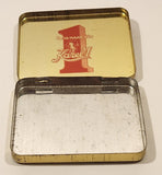 Rare Antique 1935 Karel I Minor 10 Cigar 10 Senorita Dark Red Hinged Tin Metal Container Made in Holland (Copy)