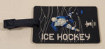 2010 Vancouver Olympic Games Ice Hockey Name and Address Rubber ID Tag Holder