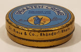 Vintage Dr. Riese &amp; Co. Rhondorf/Rhein Penaten Creme Zur Haut-Und Kinderpflege Tiny Small Sample Size Tin Metal Container