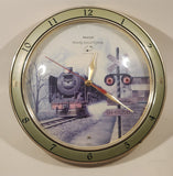 Panclox Rail Road Crossing Hourly Sound Effect 11 1/2" Wall Clock NOT WORKING