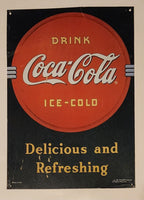 Drink Coca Cola Delicious And Refreshing Refresh Yourself Tin Metal Sign