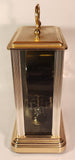 Vintage Citizen Quartz 10 1/2" Tall Brass Anniversary Carriage Clock Made in Japan