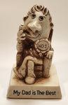 1976 Russ Berries & Co Inc My Dad is The Best Resin Figurine 9231 Made in USA