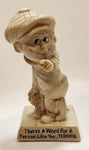 1970 W & R Berries & Co's There's A Word For A Person Like You... Terrific Resin Figurine Made in USA