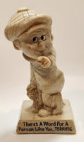1970 W & R Berries & Co's There's A Word For A Person Like You... Terrific Resin Figurine Made in USA