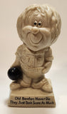 1971 W & R Berries & Co's Old Bowlers Never Die They Just Don't Score As Much Resin 836 Figurine Made in USA