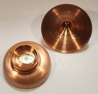 Vintage Fantasy Copperware Ltd. Solid Copper Lidded Bowl Made in Canada