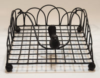 Cast Iron Metal Song Bird Napkin Holder