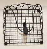 Cast Iron Metal Song Bird Napkin Holder