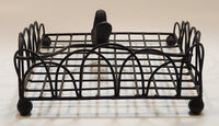 Cast Iron Metal Song Bird Napkin Holder
