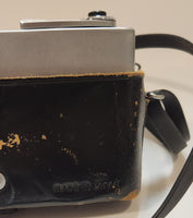 Vintage Canon Canonet QL19 45mm Rangefinder Film Camera with Leather Holder and Grey Diamond Pouch