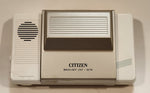 Citizen Backlight Unit 92TA VHF UHF Portable Pocket Size Television with AC and DC Adapters