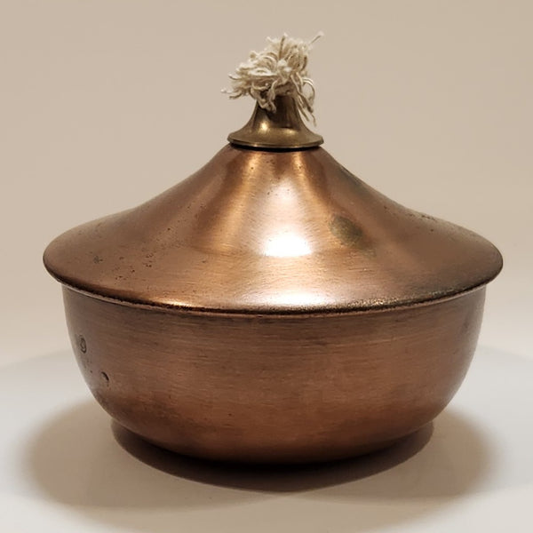 Vintage Patio Torch Copper Kerosene Oil Lamp