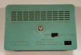 Vintage 1960s Transistorized Eight-Transistor Candle Green Bakelite AM Radio Made in Japan