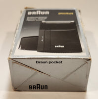 Braun Pocket Battery Shaver in Box