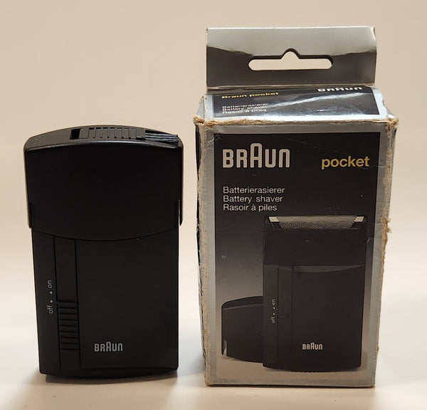 Braun Pocket Battery Shaver in Box
