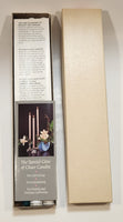Vintage Chace Candles 12" Drip-less Candle Holders in Box