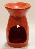 Orange Ceramic 5" Tall Oil Burner