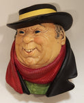 Vintage 1964 Bossons Tony Weller Chalkware 3D Face Head Wall Decor Congleton England