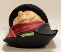 Vintage 1964 Bossons Tony Weller Chalkware 3D Face Head Wall Decor Congleton England