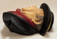 Vintage 1964 Bossons Tony Weller Chalkware 3D Face Head Wall Decor Congleton England