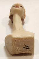 Woman with Long Neck 4 3/8" Tall Resin Ornament