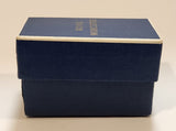Royal Worcester Blue and Yellow Birds Egg Coddler Poacher Porcelain Jar with Metal Lid Made in England New in Box