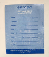 1998-99 Europe Watch Company Holland America Line Explore Cruises Asia Pacific Wrist Watch New