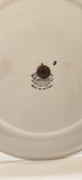 Vintage Barratt's Delphatic Tableware Ironstone England 9 1/2" Tall Two Tier Cupcake Desert Stand Serving Tray