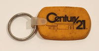 Century 21 Yellow Rubber Fob Keychain Ring