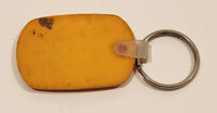 Century 21 Yellow Rubber Fob Keychain Ring