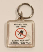 Schenley Golden Wedding Canadian Whisky Acrylic Fob Keychain Ring