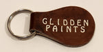 Vintage Glidden Paints Greenwood Hardware General Hardware Furniture Greenwood B.C. Brown Leather Fob Keychain Ring