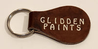 Vintage Glidden Paints Greenwood Hardware General Hardware Furniture Greenwood B.C. Brown Leather Fob Keychain Ring