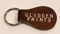 Vintage Glidden Paints Greenwood Hardware General Hardware Furniture Greenwood B.C. Brown Leather Fob Keychain Ring