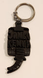 Jambo Kenya Elephant Trunk Style Carved Wood Fob Keychain Ring