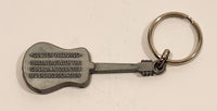 Schenley Golden Wedding Canadian Whisky Canadian Country Music Association Guitar Shaped Metal Fob Keychain Ring