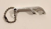Vintage Fitzgeralds SM Casino Hotel Metal Bottle Opener Fob Keychain Ring